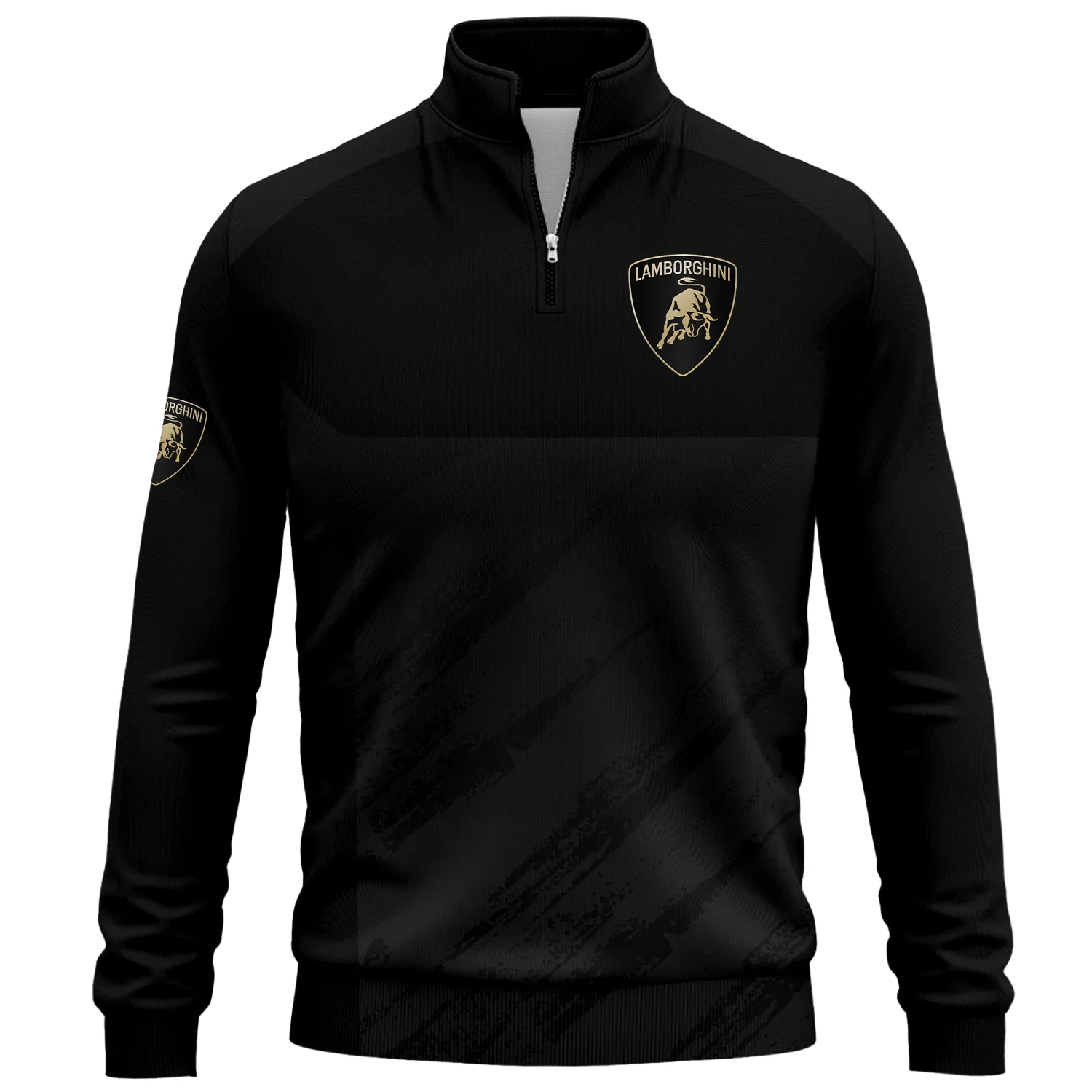 Lamborghini Exclusive Logo Quarter-Zip Sweatshirt OUFAQTZ3D0819004LBGZ – Lamborghini Sweatshirt