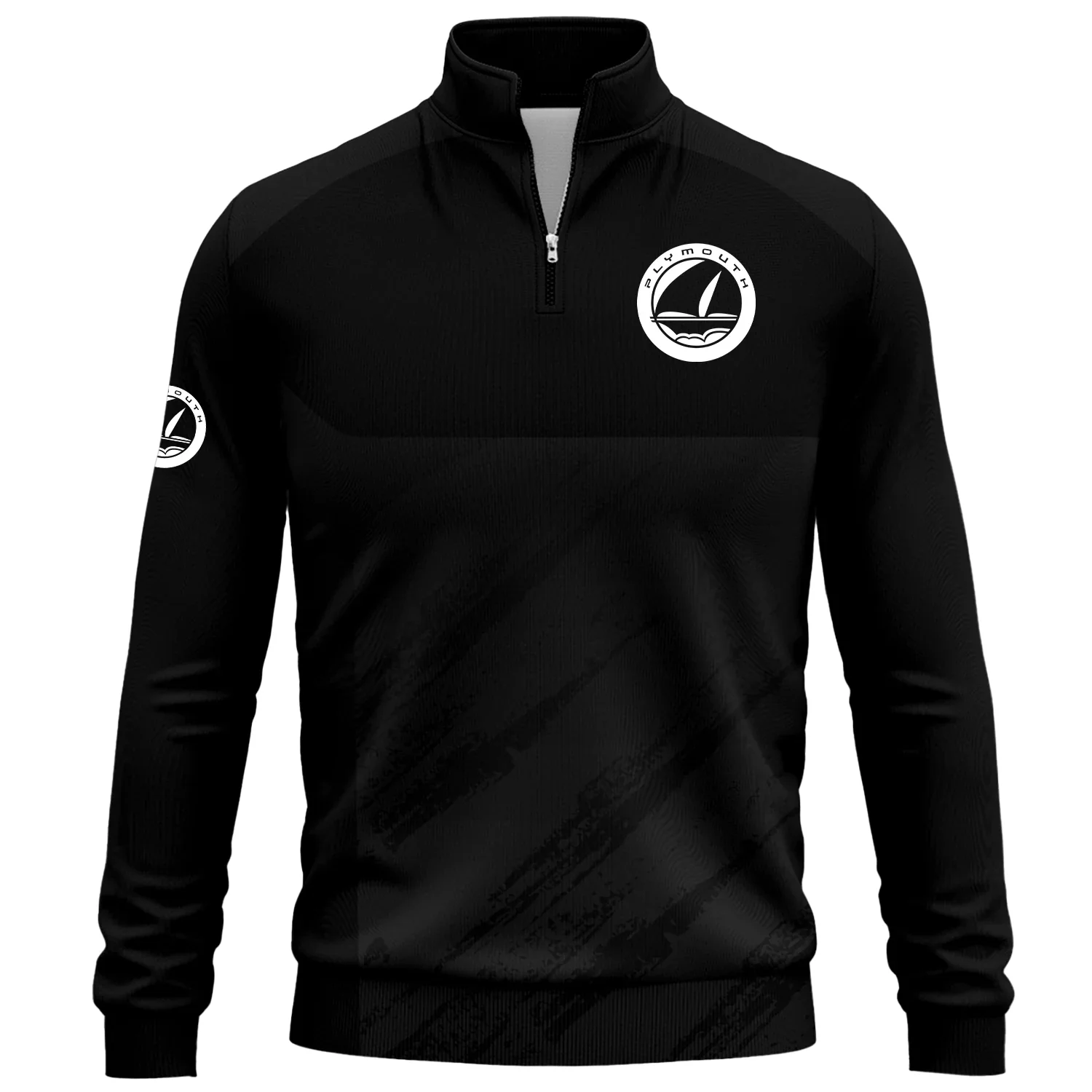 Plymouth Exclusive Logo Quarter-Zip Sweatshirt OUFAQTZ3D0819004PYZ – Plymouth Sweatshirt