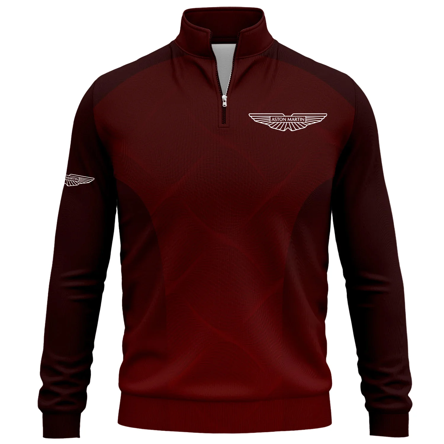 Aston Martin Exclusive Logo Quarter-Zip Sweatshirt OUFAQTZ3D0819005AMZ – Aston Martin Sweatshirt
