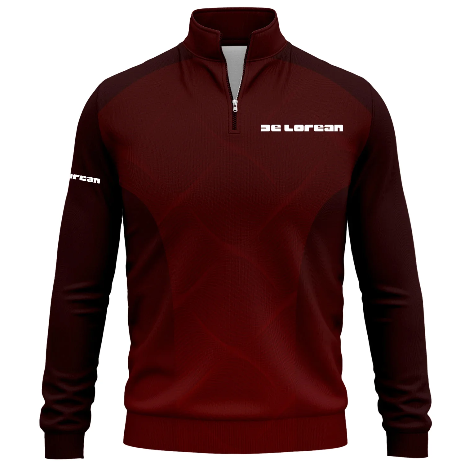 DeLorean Exclusive Logo Quarter-Zip Sweatshirt OUFAQTZ3D0819005DLZ – DeLorean Sweatshirt