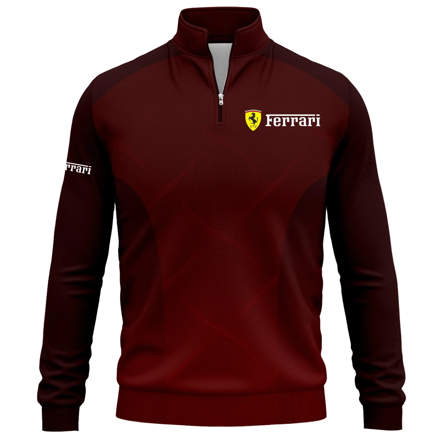 Ferrari Exclusive Logo Quarter-Zip Sweatshirt OUFAQTZ3D0819005FIZ – Ferrari Sweatshirt Ferrari Exclusive Logo Quarter-Zip Sweatshirt OUFAQTZ3D0819005FIZ – Ferrari Sweatshirt