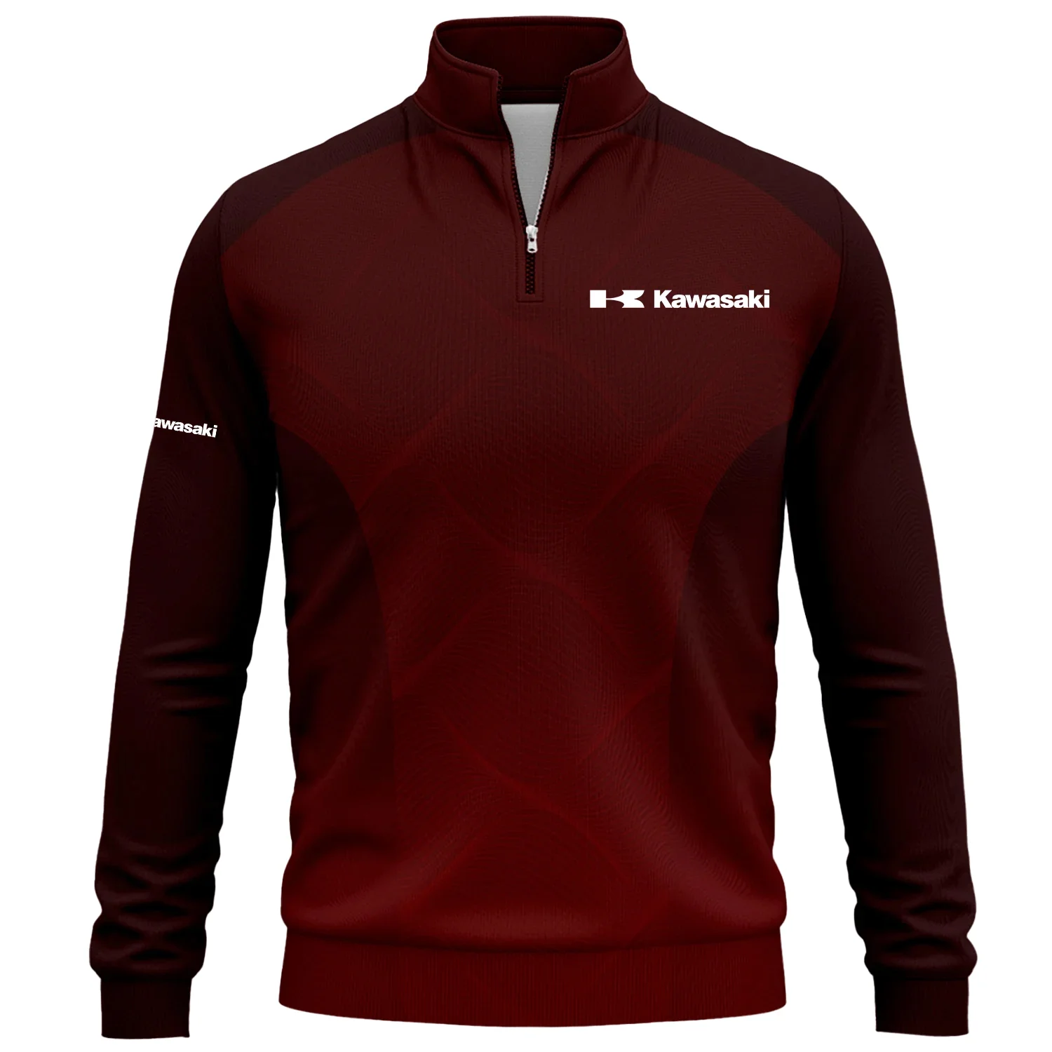 Kawasaki Exclusive Logo Quarter-Zip Sweatshirt OUFAQTZ3D0819005KAZ – Kawasaki Sweatshirt