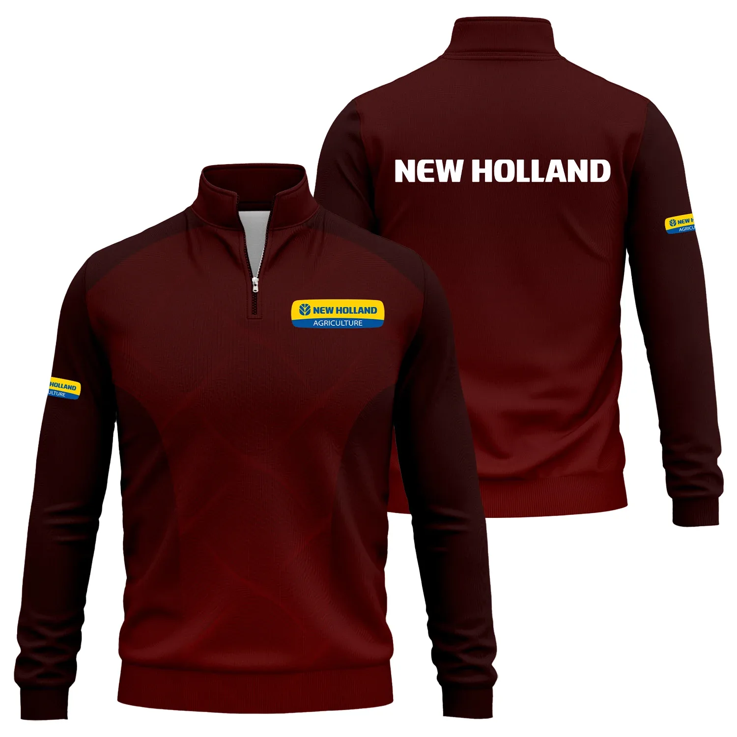 New Holland Exclusive Logo Quarter-Zip Sweatshirt OUFAQTZ3D0819005NHZ – New Holland Sweatshirt New Holland Exclusive Logo Quarter-Zip Sweatshirt OUFAQTZ3D0819005NHZ – New Holland Sweatshirt