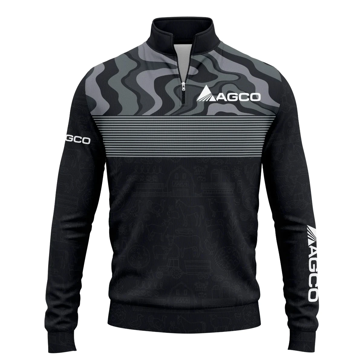 AGCO Exclusive Logo Quarter-Zip Sweatshirt OUFAQZJ010819ACZ – AGCO Gift AGCO Exclusive Logo Quarter-Zip Sweatshirt OUFAQZJ010819ACZ – AGCO Gift