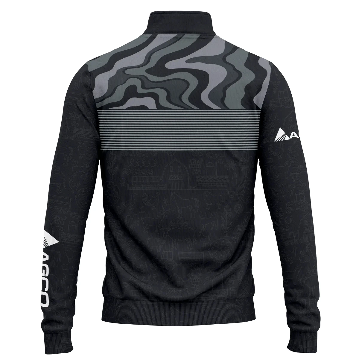 AGCO Exclusive Logo Quarter-Zip Sweatshirt OUFAQZJ010819ACZ - AGCO Gift