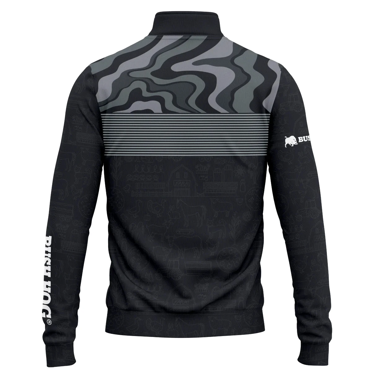 Bush Hog Exclusive Logo Quarter-Zip Sweatshirt OUFAQZJ010819BHZ - Bush Hog Gift