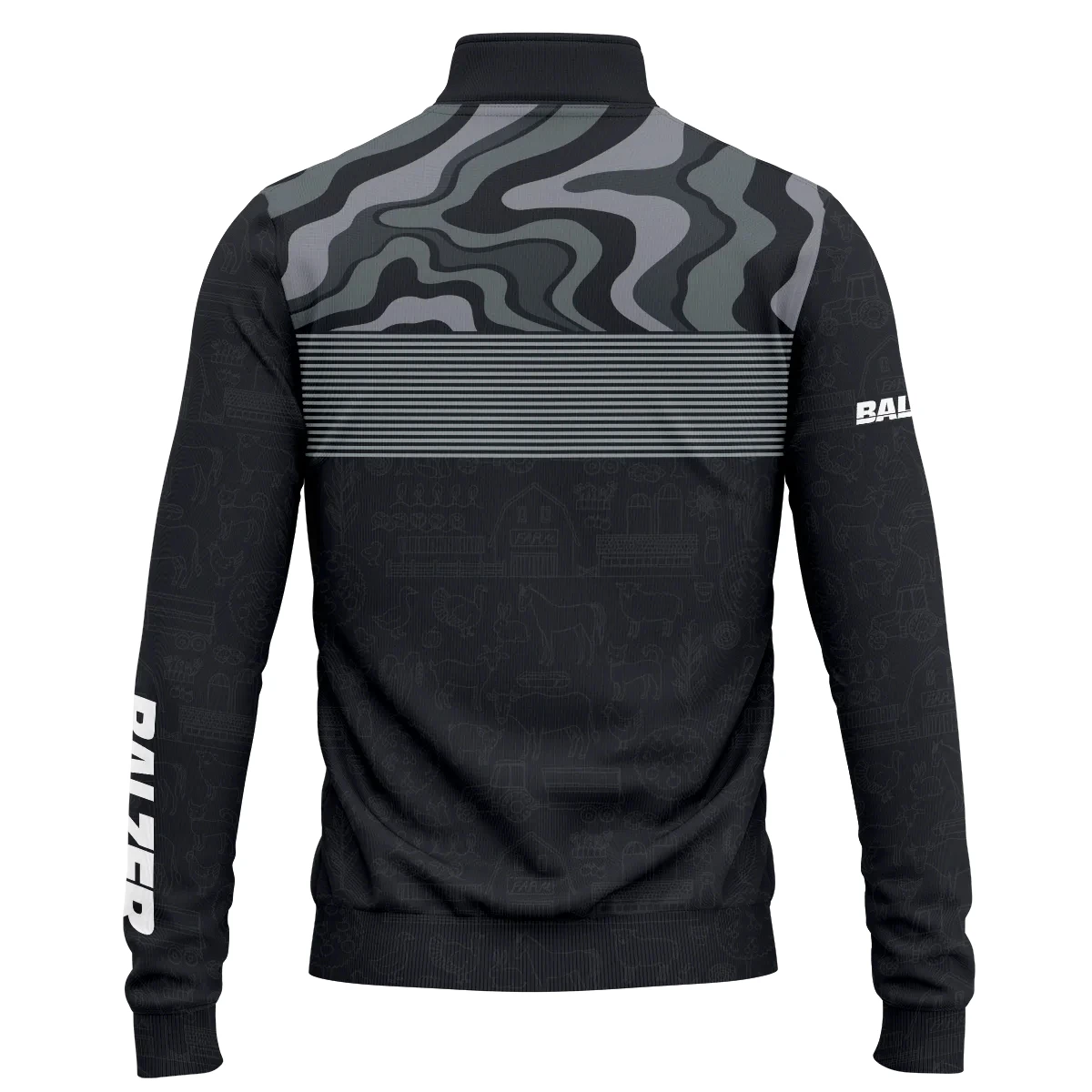Balzer Exclusive Logo Quarter-Zip Sweatshirt OUFAQZJ010819BLZ - Balzer Gift
