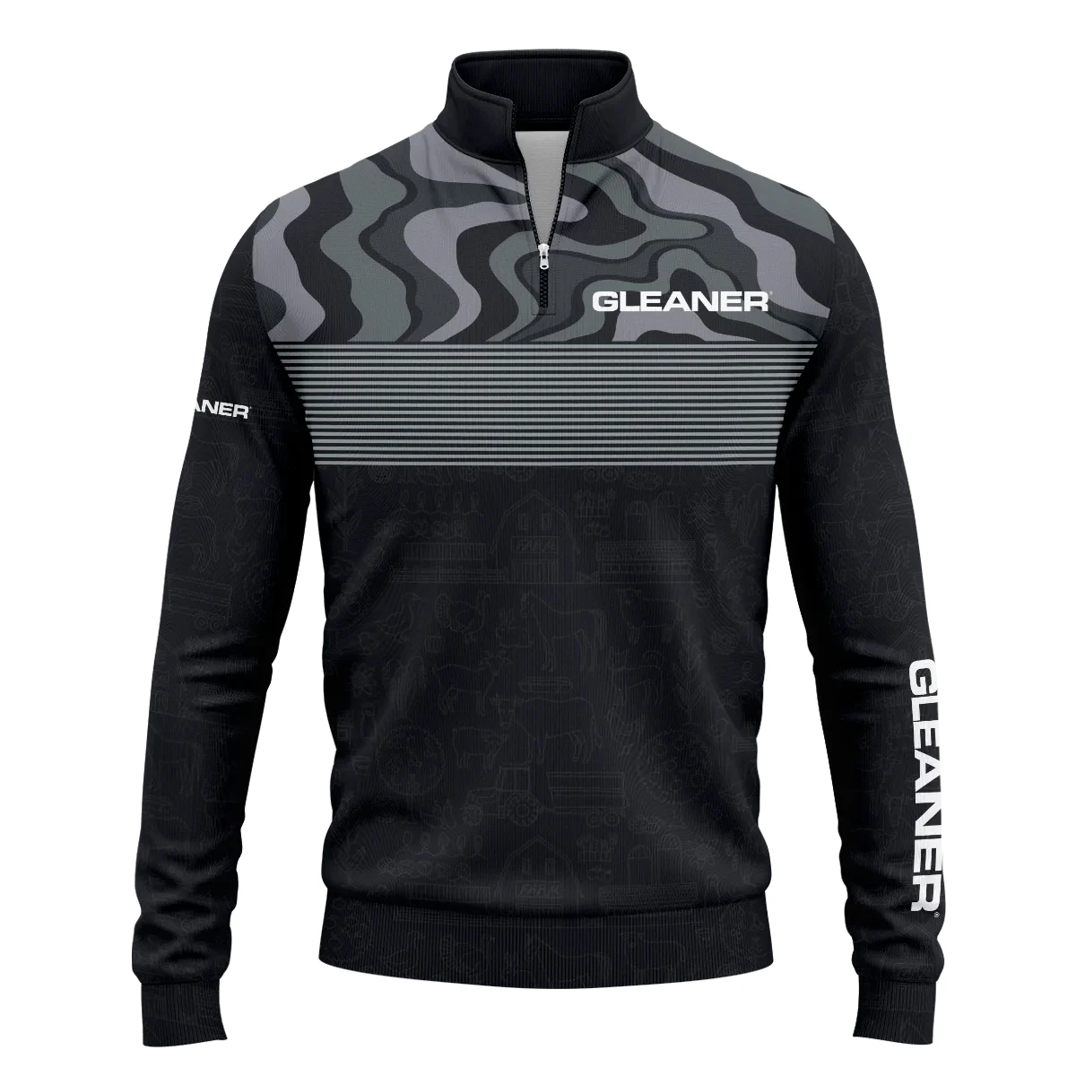 Gleaner Exclusive Logo Quarter-Zip Sweatshirt OUFAQZJ010819GLZ – Gleaner Gift Gleaner Exclusive Logo Quarter-Zip Sweatshirt OUFAQZJ010819GLZ – Gleaner Gift