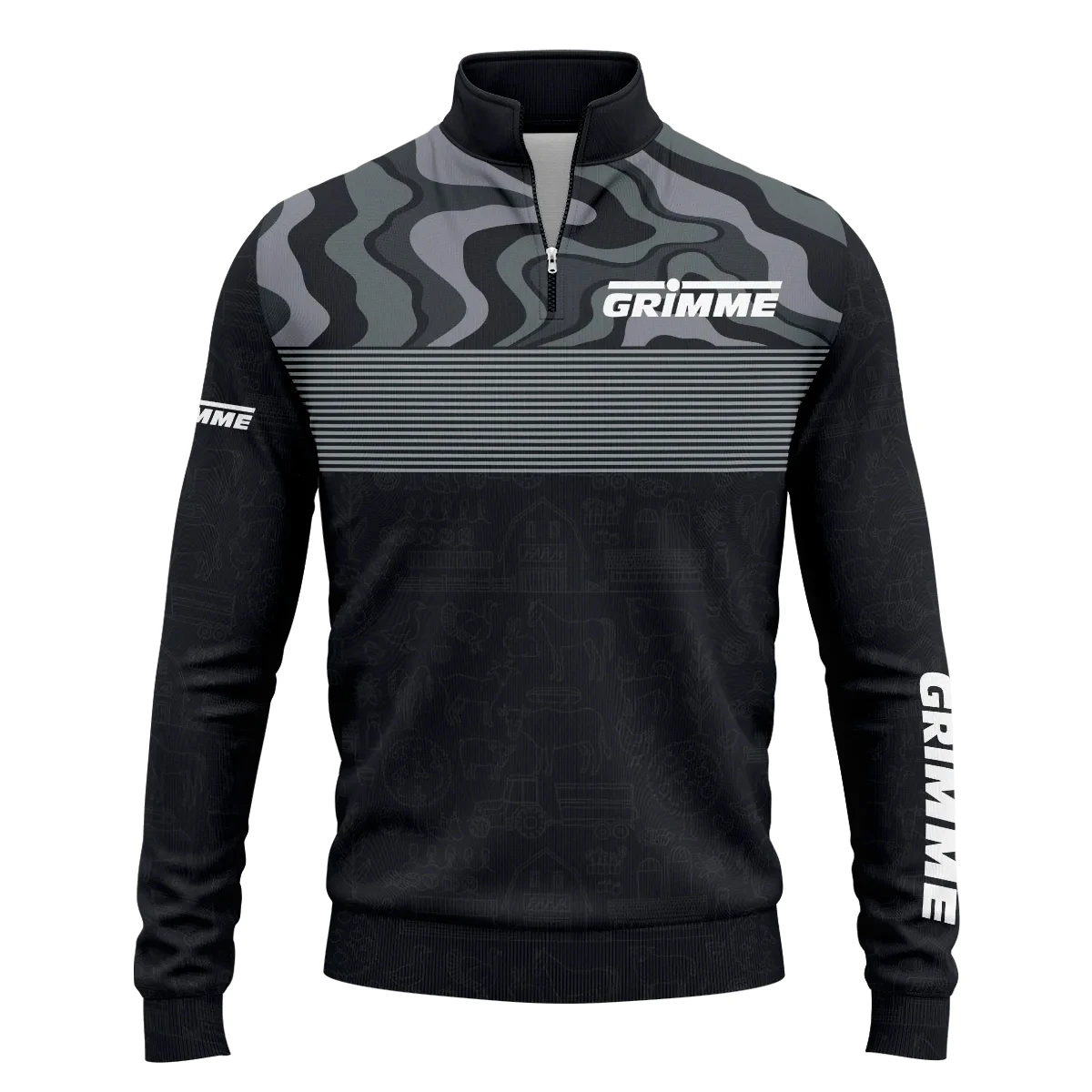Grimme Exclusive Logo Quarter-Zip Sweatshirt OUFAQZJ010819GMZ – Grimme Gift Grimme Exclusive Logo Quarter-Zip Sweatshirt OUFAQZJ010819GMZ – Grimme Gift