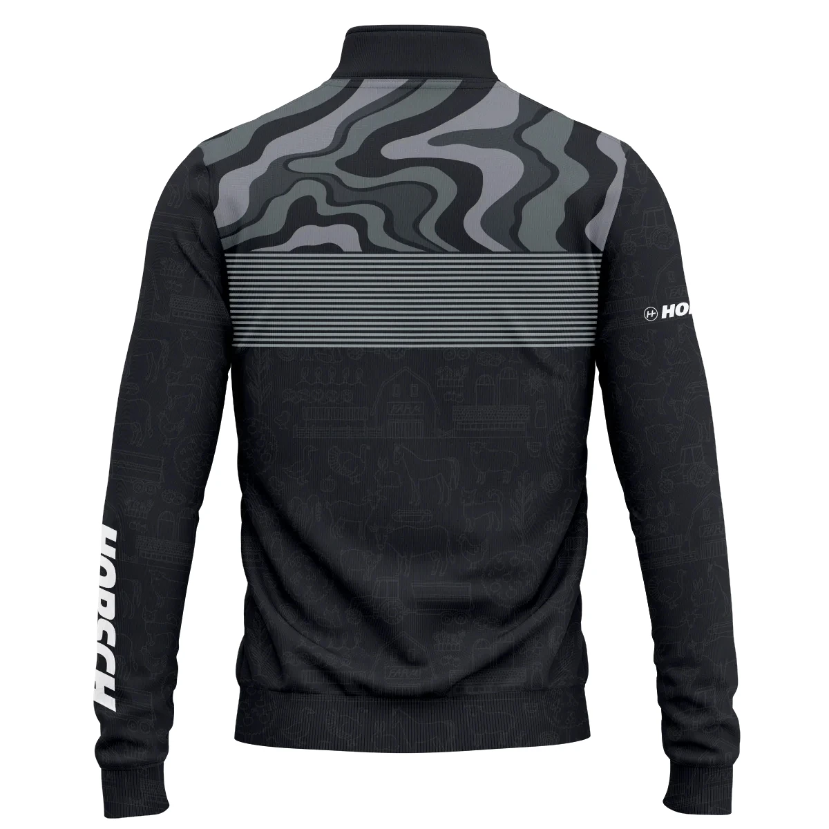 Horsch Exclusive Logo Quarter-Zip Sweatshirt OUFAQZJ010819HOZ - Horsch Gift