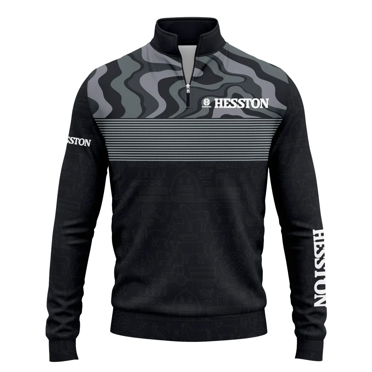 Hesston Exclusive Logo Quarter-Zip Sweatshirt OUFAQZJ010819HTZ – Hesston Gift Hesston Exclusive Logo Quarter-Zip Sweatshirt OUFAQZJ010819HTZ – Hesston Gift