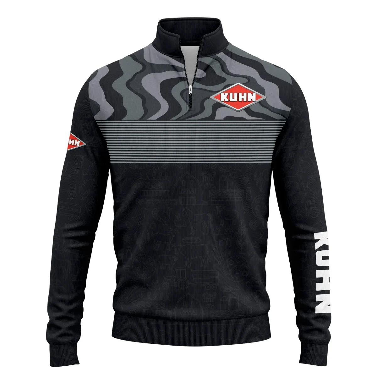 Kuhn Exclusive Logo Quarter-Zip Sweatshirt OUFAQZJ010819KNZ – Kuhn Gift Kuhn Exclusive Logo Quarter-Zip Sweatshirt OUFAQZJ010819KNZ – Kuhn Gift