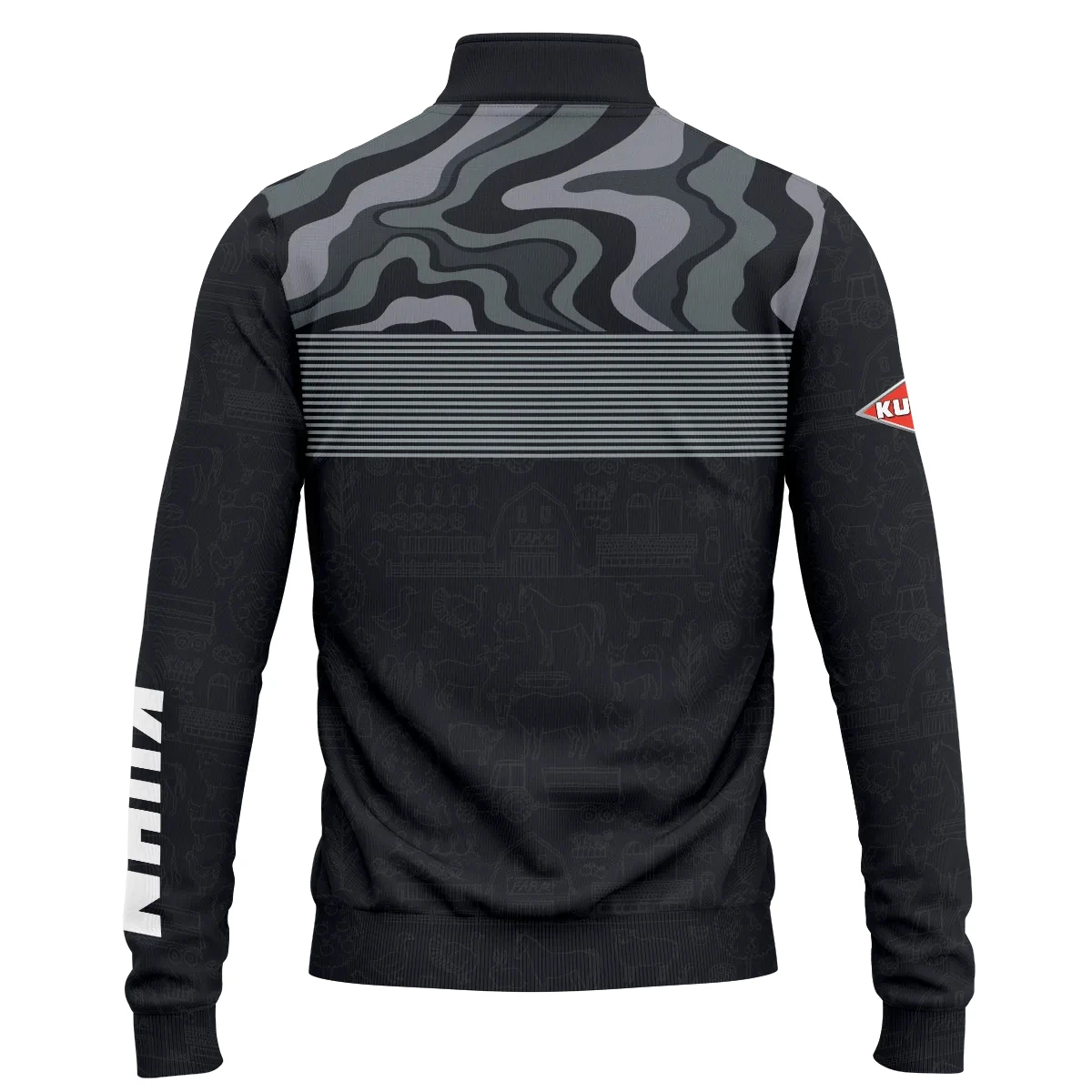 Kuhn Exclusive Logo Quarter-Zip Sweatshirt OUFAQZJ010819KNZ - Kuhn Gift