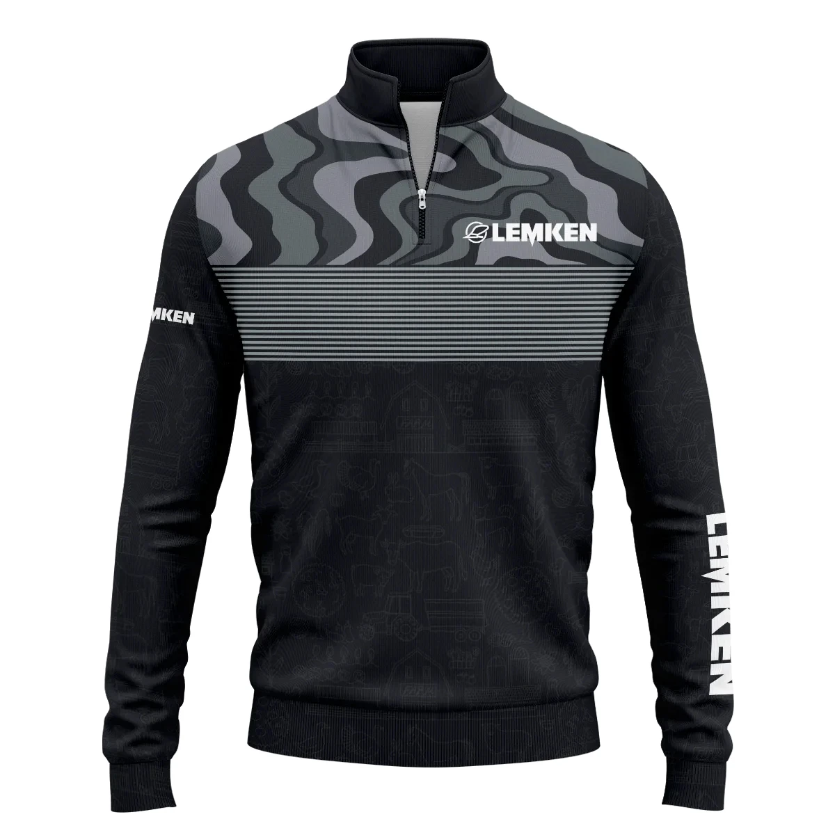 Lemken Exclusive Logo Quarter-Zip Sweatshirt OUFAQZJ010819LKZ – Lemken Gift Lemken Exclusive Logo Quarter-Zip Sweatshirt OUFAQZJ010819LKZ – Lemken Gift