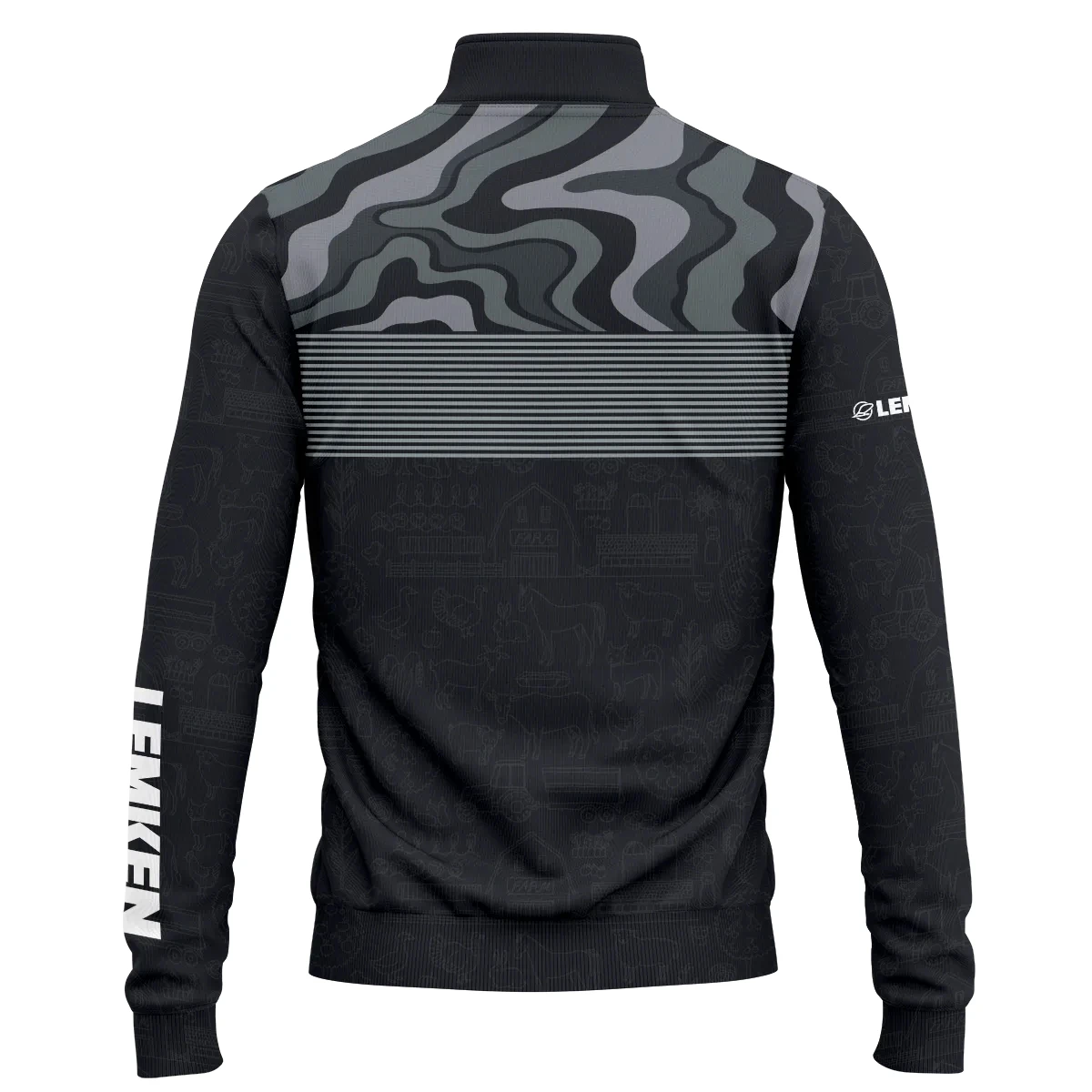 Lemken Exclusive Logo Quarter-Zip Sweatshirt OUFAQZJ010819LKZ - Lemken Gift
