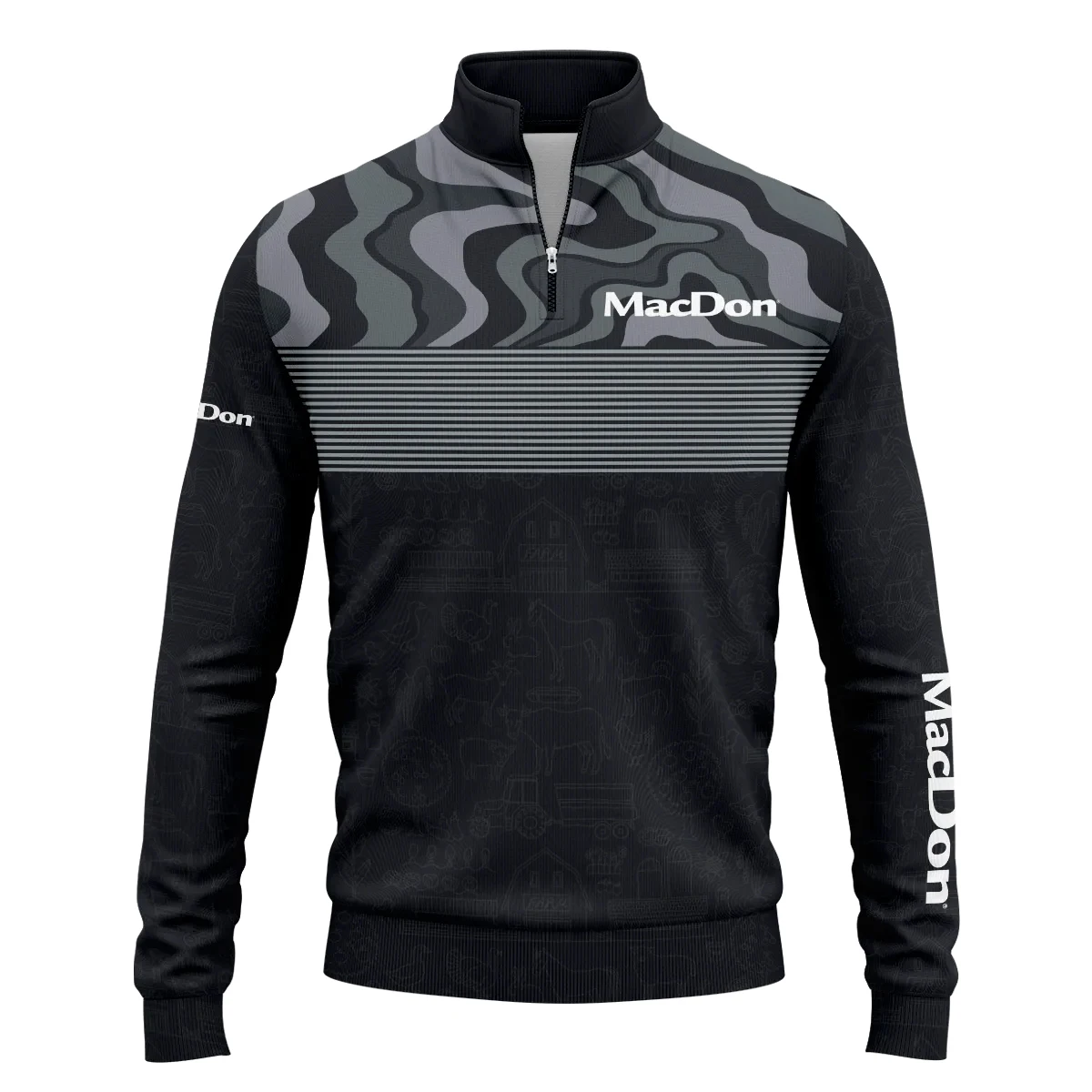MacDon Exclusive Logo Quarter-Zip Sweatshirt OUFAQZJ010819MAZ – MacDon Gift MacDon Exclusive Logo Quarter-Zip Sweatshirt OUFAQZJ010819MAZ – MacDon Gift