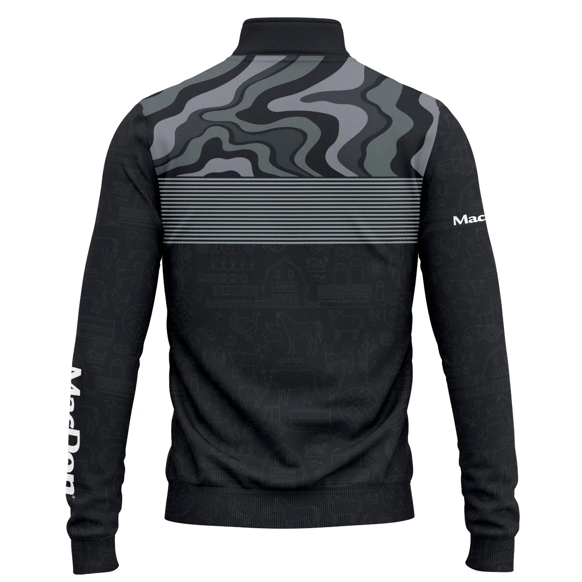 MacDon Exclusive Logo Quarter-Zip Sweatshirt OUFAQZJ010819MAZ - MacDon Gift