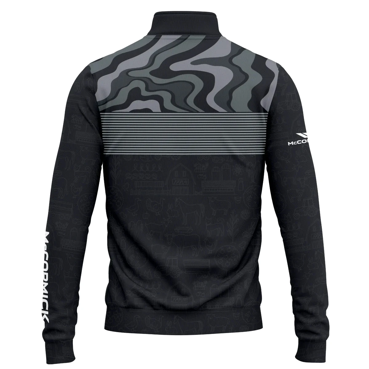 McCormick Exclusive Logo Quarter-Zip Sweatshirt OUFAQZJ010819MCZ - McCormick Gift
