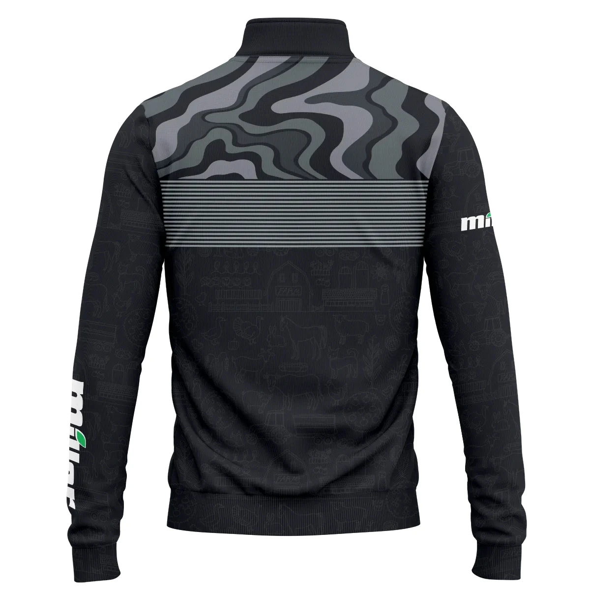Miller Exclusive Logo Quarter-Zip Sweatshirt OUFAQZJ010819MLZ - Miller Gift