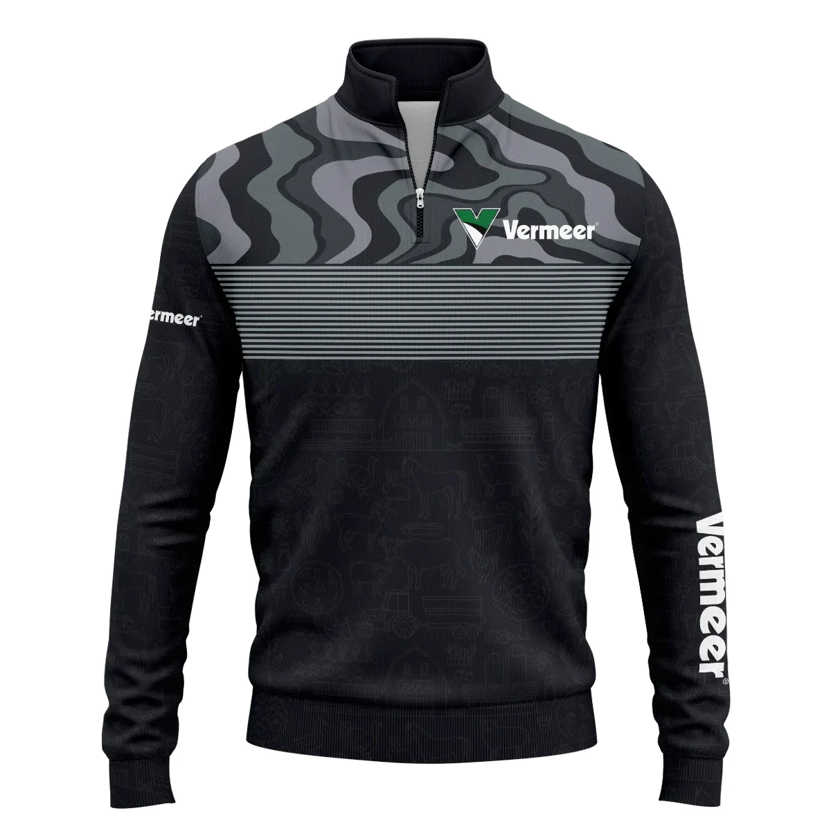 Vermeer Exclusive Logo Quarter-Zip Sweatshirt OUFAQZJ010819VMZ – Vermeer Gift Vermeer Exclusive Logo Quarter-Zip Sweatshirt OUFAQZJ010819VMZ – Vermeer Gift