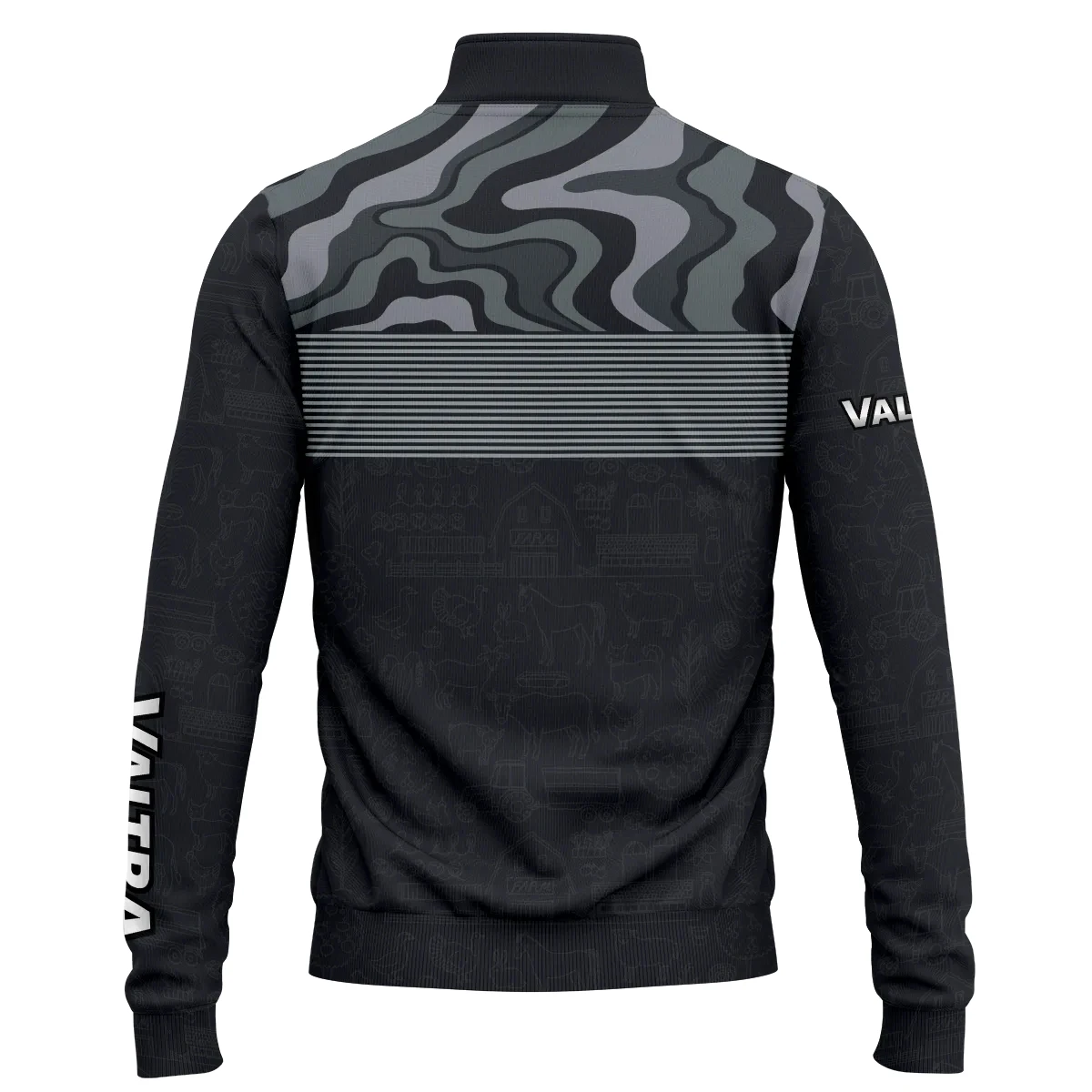 Valtra Exclusive Logo Quarter-Zip Sweatshirt OUFAQZJ010819VTZ - Valtra Gift