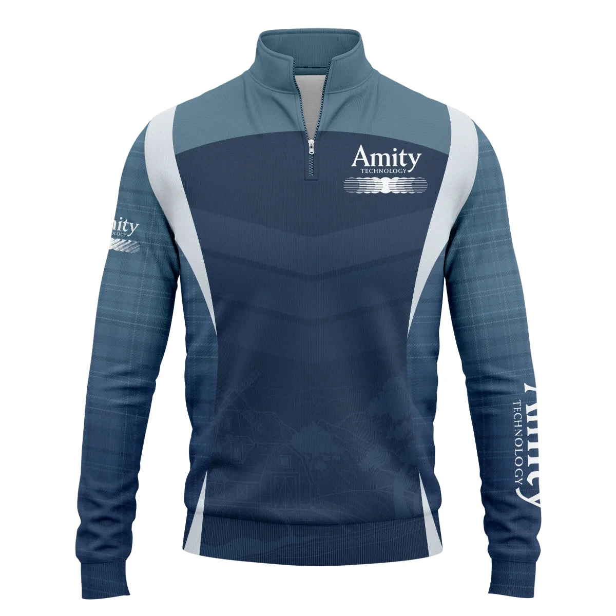 Amity Technology Exclusive Logo Quarter-Zip Sweatshirt OUFAQZJ030819ATZ – Amity Technology Gift