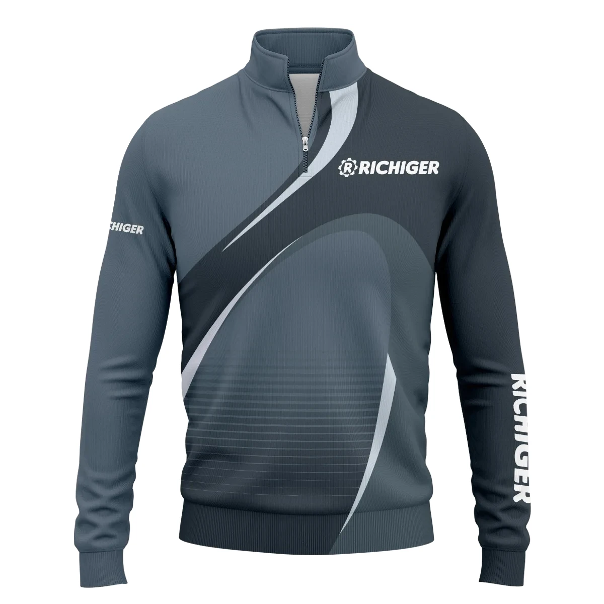 Richiger Exclusive Logo Quarter-Zip Sweatshirt OUFAQZJ040819RCZ – Richiger Gift