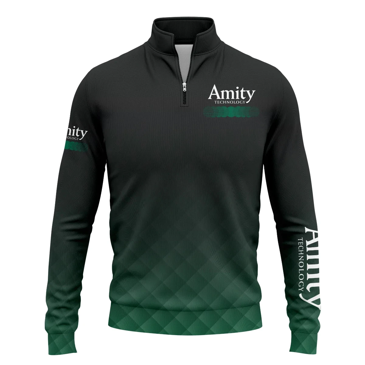 Amity Technology Exclusive Logo Quarter-Zip Sweatshirt OUFAQZJ050819ATZ – Amity Technology Gift