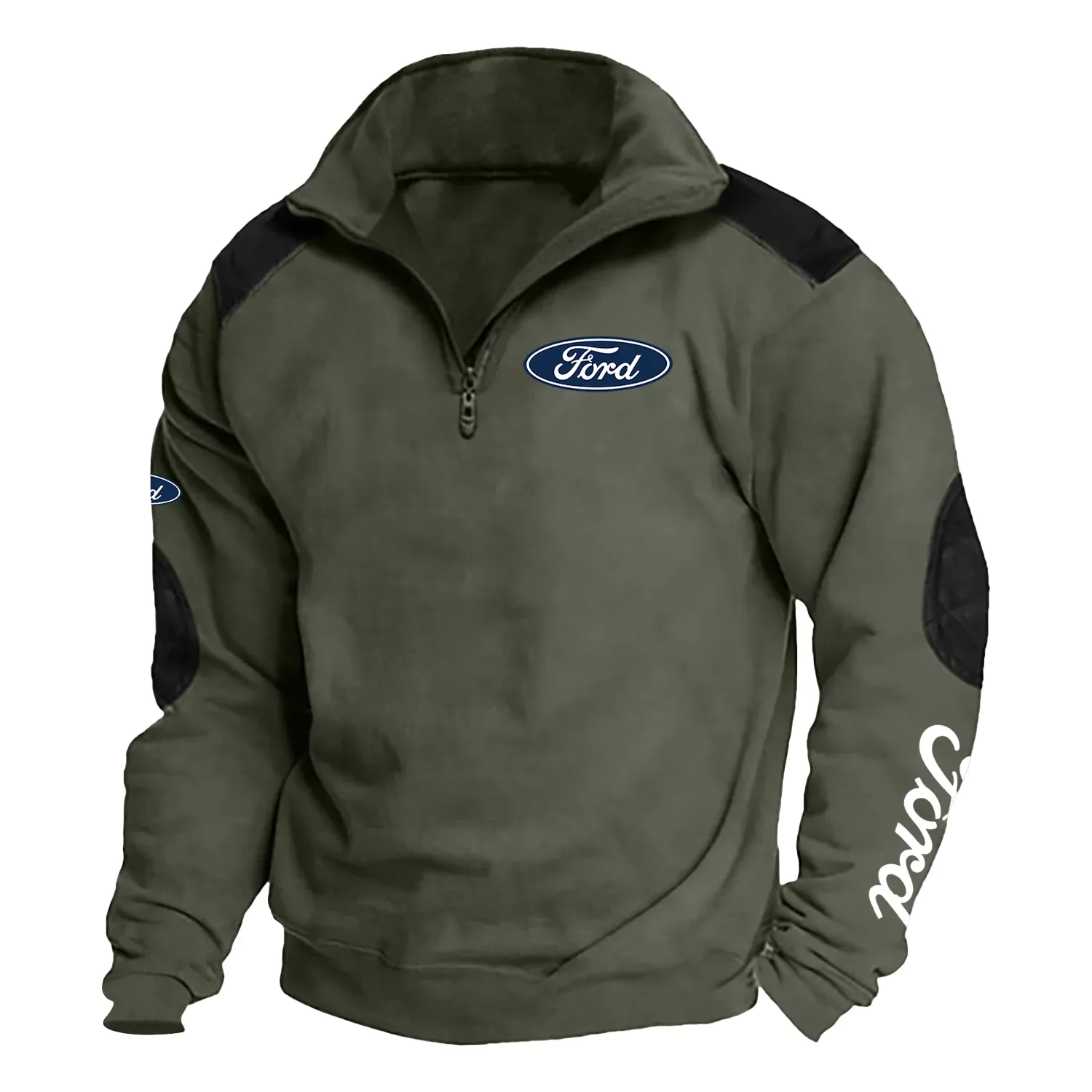 Ford Exclusive Logo Tactical Quarter-Zip Sweatshirt OUFASCS0819F1Z – Ford Sweatshirt