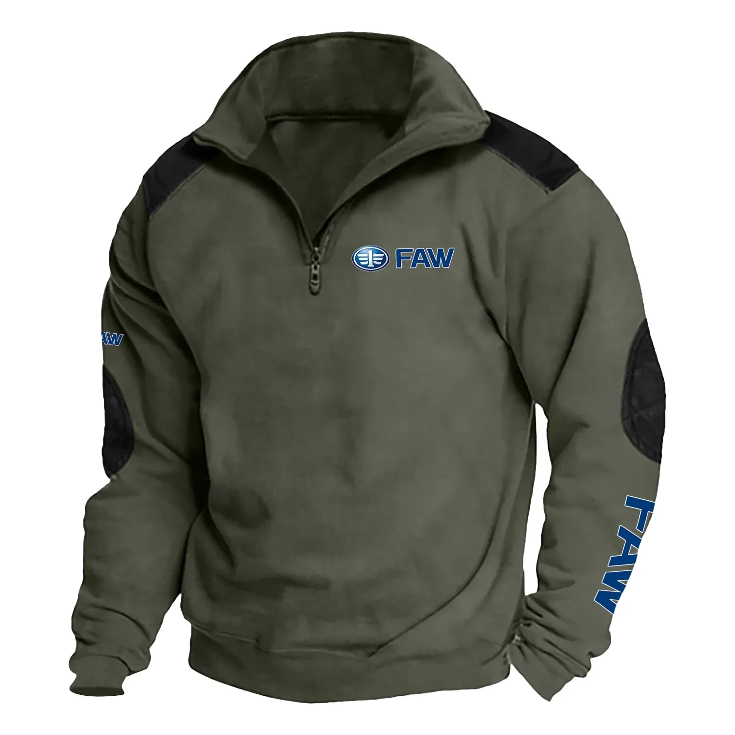 FAW Exclusive Logo Tactical Quarter-Zip Sweatshirt OUFASCS0819FAZ – FAW Sweatshirt