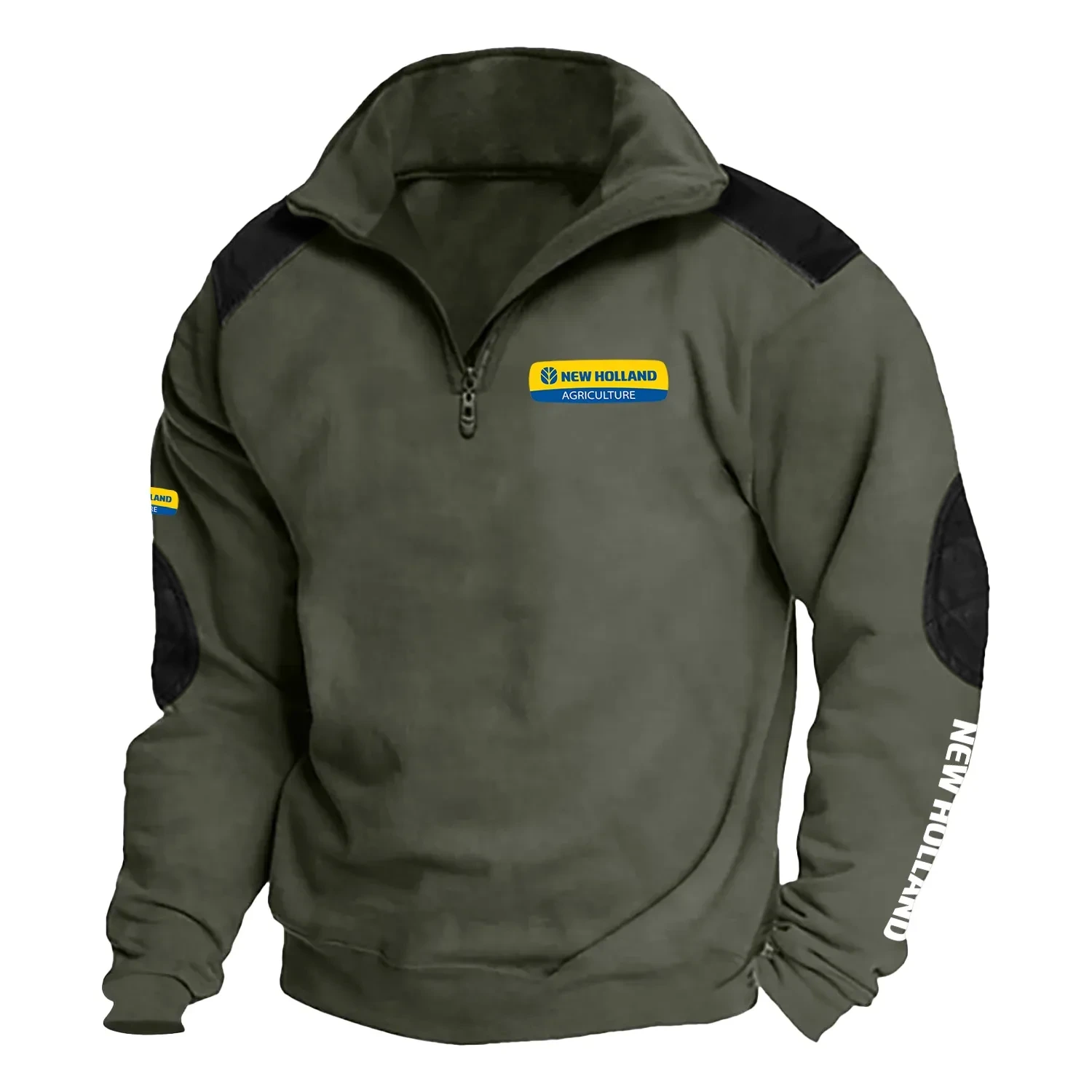 New Holland Exclusive Logo Tactical Quarter-Zip Sweatshirt OUFASCS0819NHZ – New Holland Sweatshirt