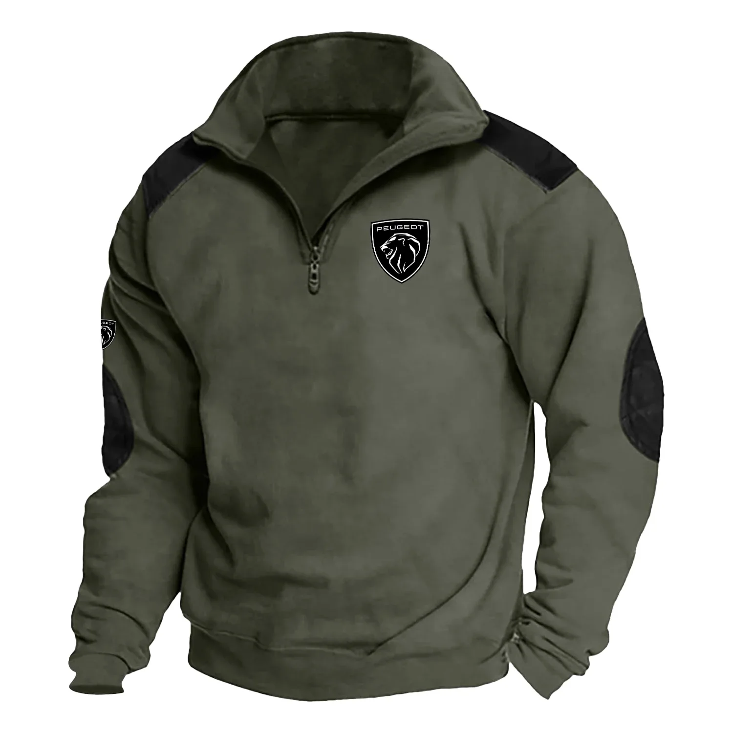 Peugeot Exclusive Logo Tactical Quarter-Zip Sweatshirt OUFASCS2905PGTZ – Peugeot Sweatshirt