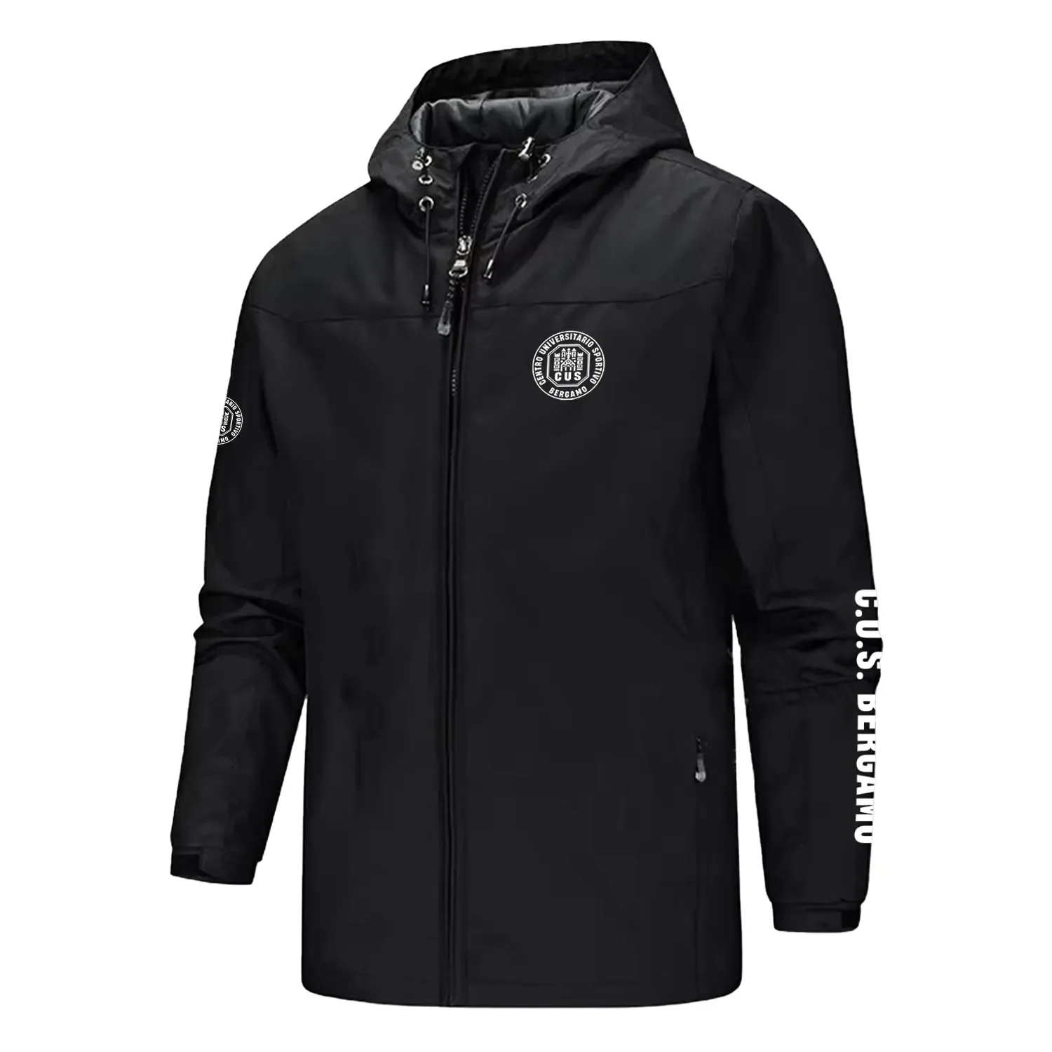 C.U.S. Bergamo Exclusive Logo Softshell Rain Jacket, Waterproof, Breathable, Windbreaker Jacket OUFASGRJ0819CUSZ – C.U.S. Bergamo Gift