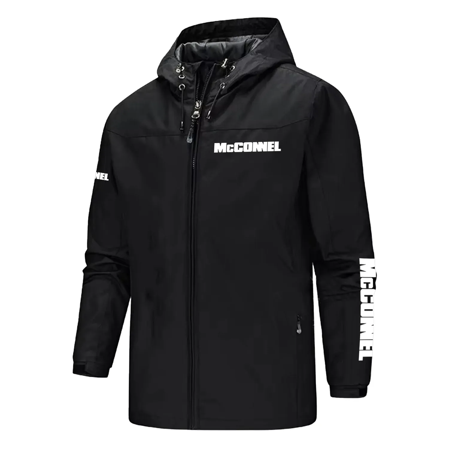 McConnel Exclusive Logo Softshell Rain Jacket, Waterproof, Breathable, Windbreaker Jacket OUFASGRJ0819MEZ – McConnel Gift