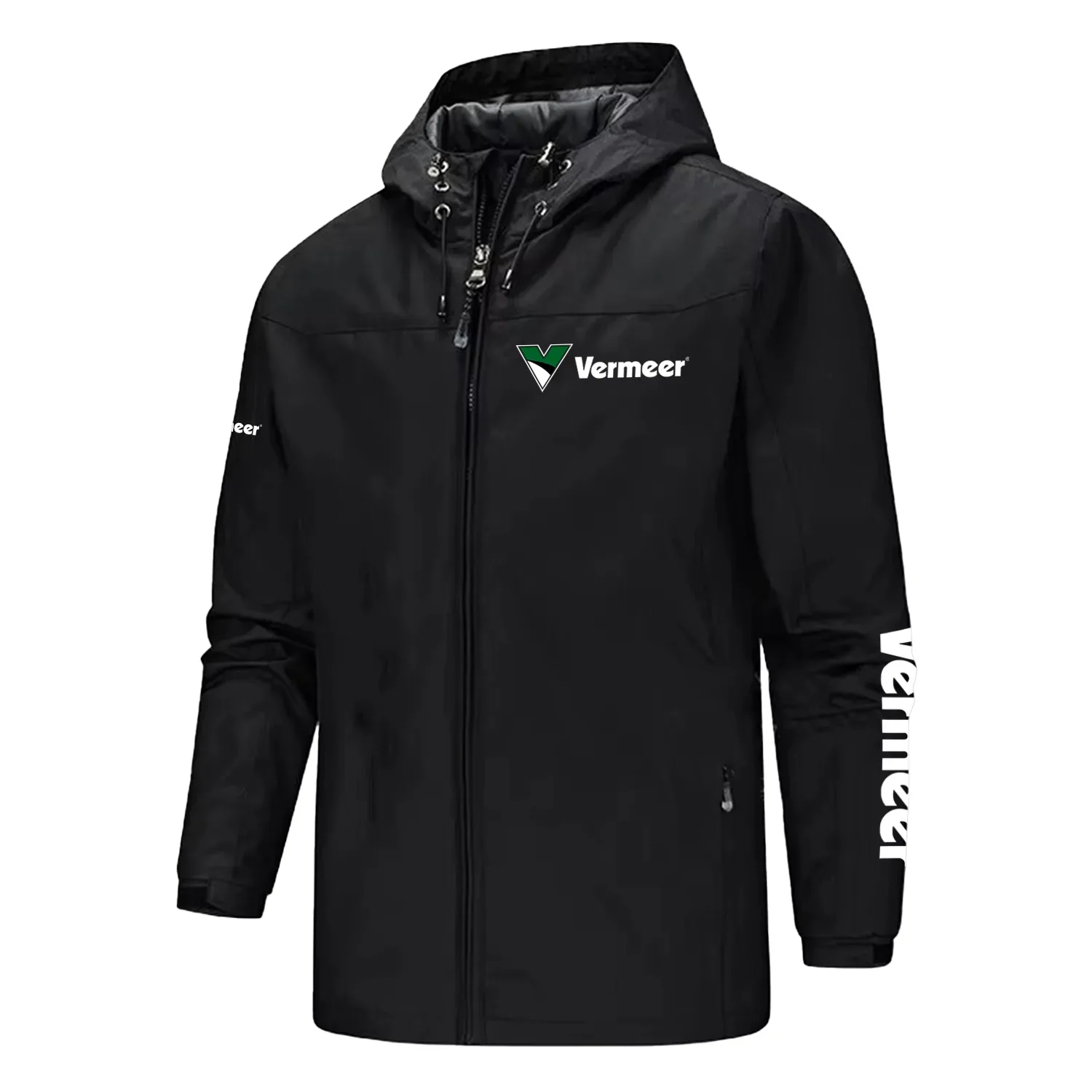 Vermeer Exclusive Logo Softshell Rain Jacket, Waterproof, Breathable, Windbreaker Jacket OUFASGRJ0819VMZ – Vermeer Gift