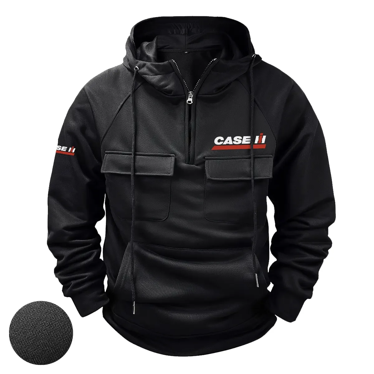 Case IH Exclusive Logo Tactical Quarter Zip Hoodie OUFATQZ0819CIZ – Case IH Hoodie Case IH Exclusive Logo Tactical Quarter Zip Hoodie OUFATQZ0819CIZ – Case IH Hoodie