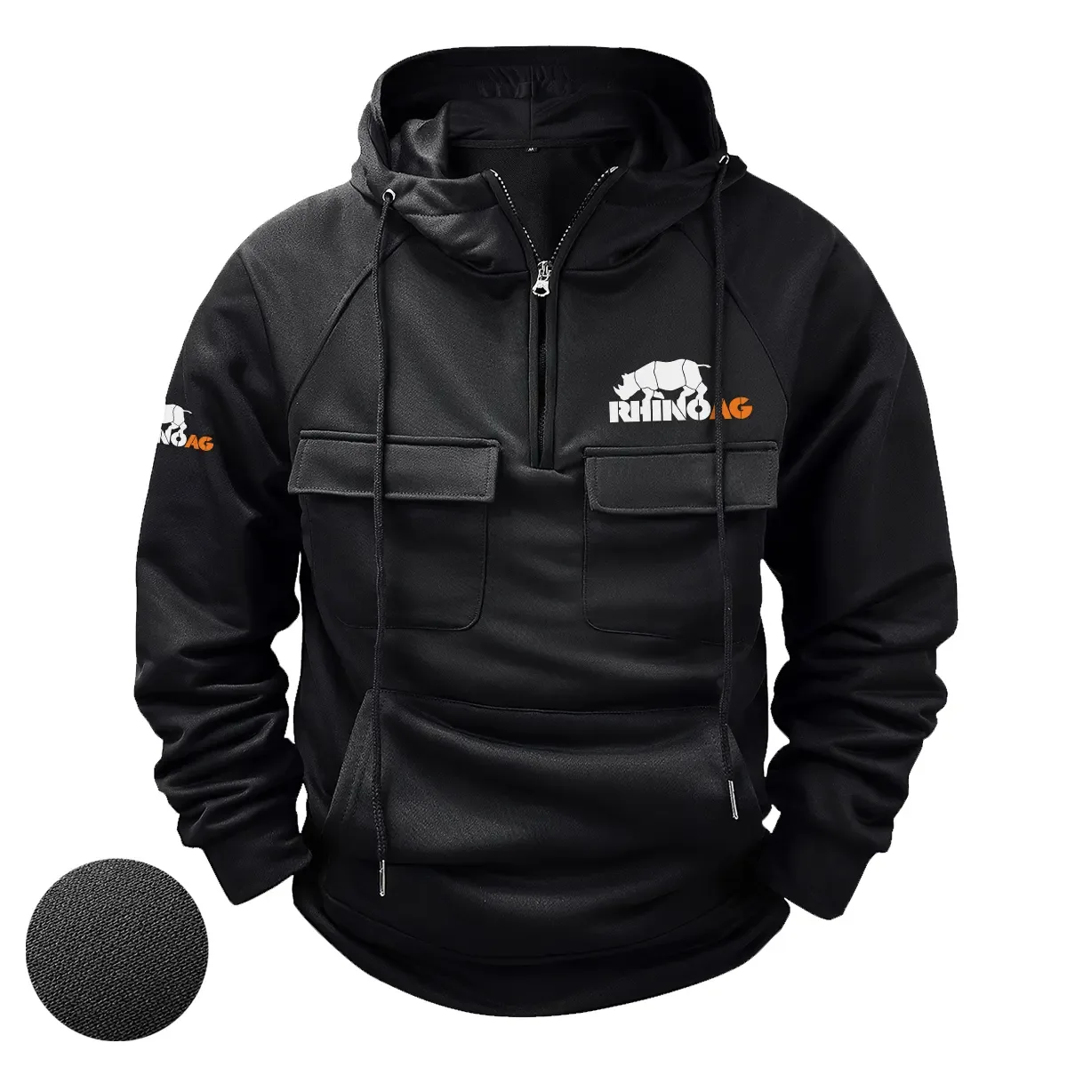RhinoAg Exclusive Logo Tactical Quarter Zip Hoodie OUFATQZ0819RAZ – RhinoAg Hoodie