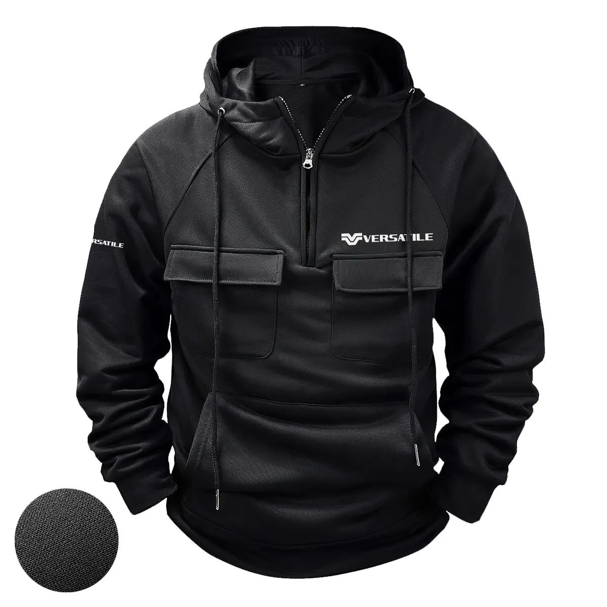 Versatile Exclusive Logo Tactical Quarter Zip Hoodie OUFATQZ0819VSZ – Versatile Hoodie