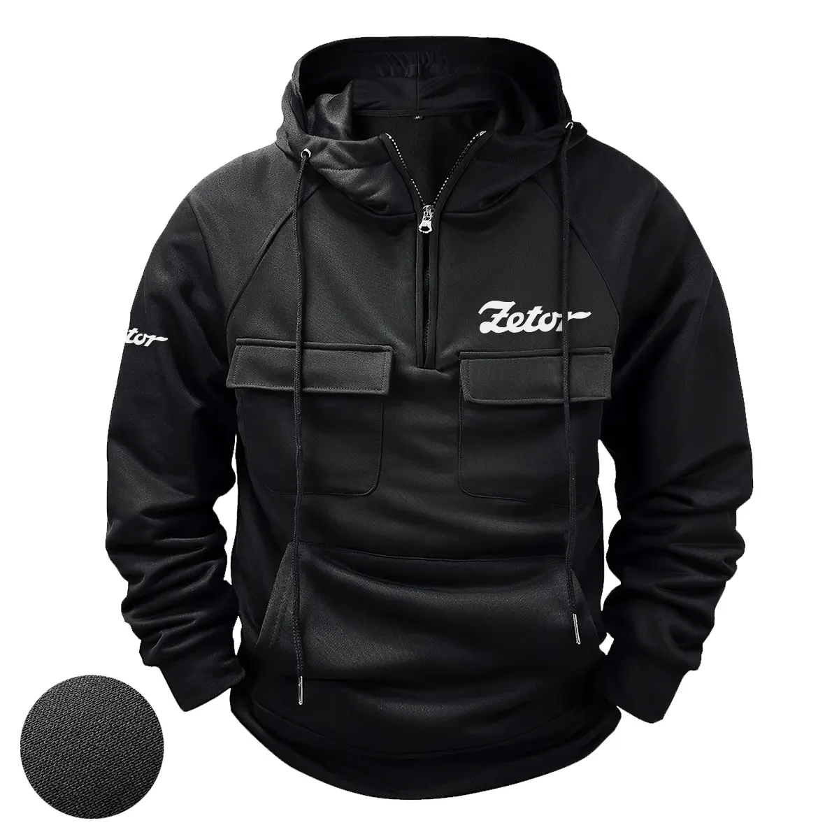 Zetor Exclusive Logo Tactical Quarter Zip Hoodie OUFATQZ0819ZTZ – Zetor Hoodie
