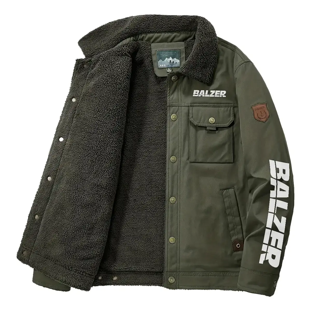 Balzer Exclusive Logo Velvet Coat OUFAVC0611BLZ – Balzer Coat