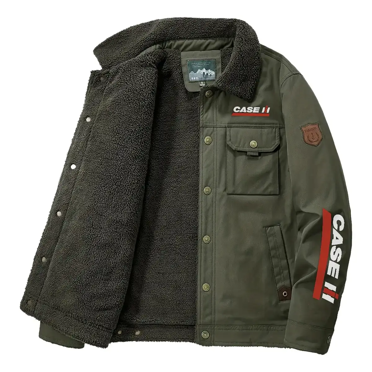 Case IH Exclusive Logo Velvet Coat OUFAVC0611CIZ – Case IH Coat Case IH Exclusive Logo Velvet Coat OUFAVC0611CIZ – Case IH Coat