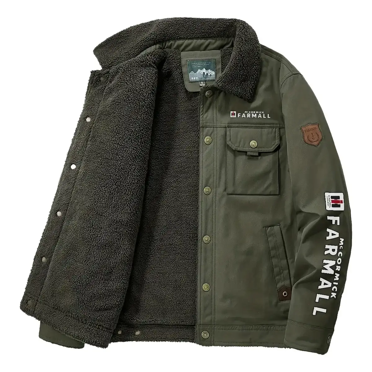 Farmall Exclusive Logo Velvet Coat OUFAVC0611FRZ – Farmall Coat