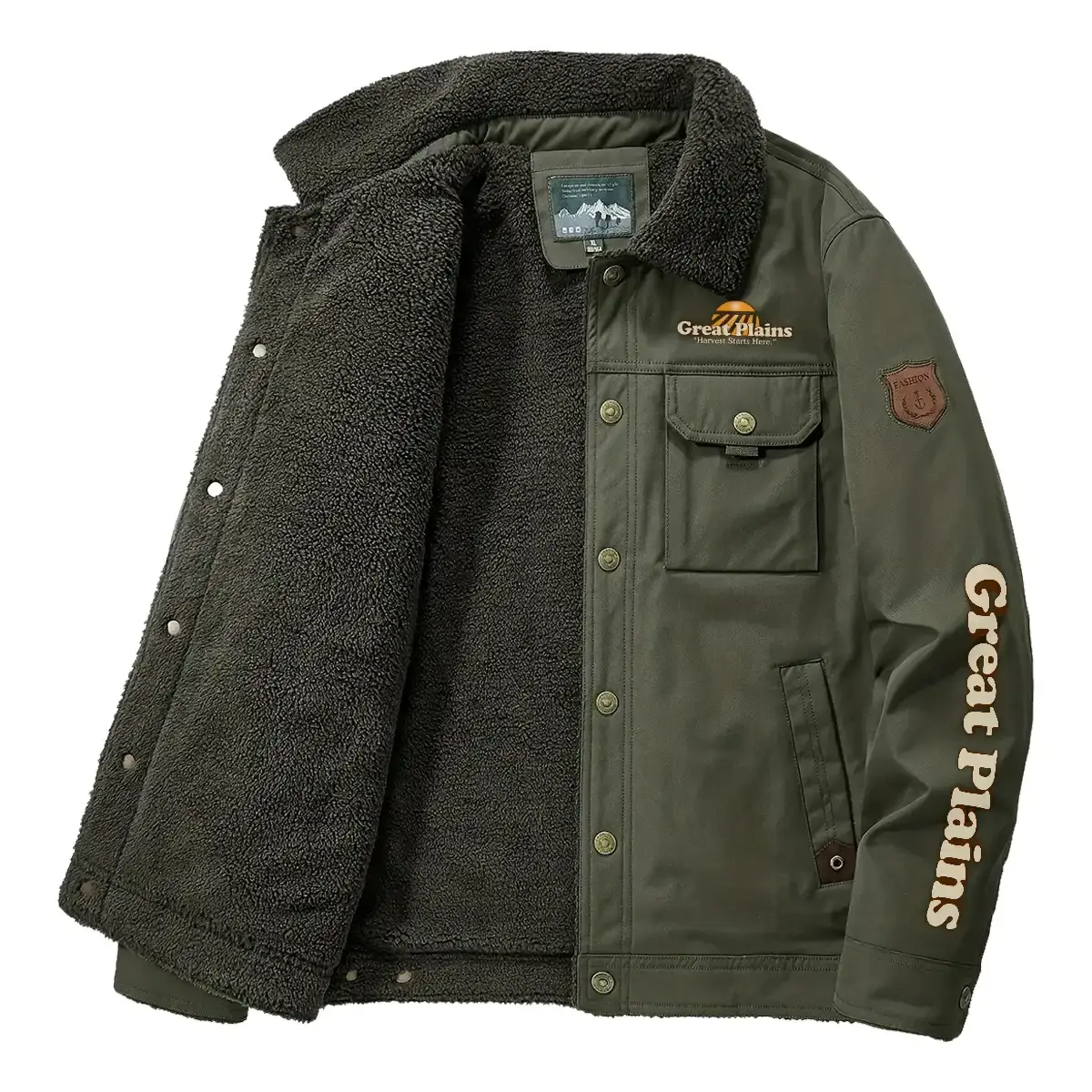 Great Plains Exclusive Logo Velvet Coat OUFAVC0611GPZ – Great Plains Coat