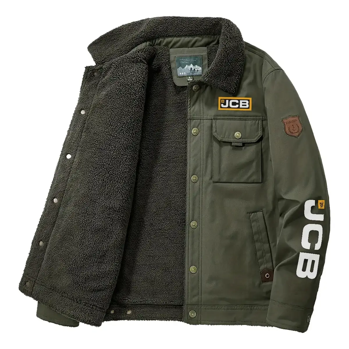 JCB Agriculture Exclusive Logo Velvet Coat OUFAVC0611JAZ – JCB Agriculture Coat JCB Agriculture Exclusive Logo Velvet Coat OUFAVC0611JAZ – JCB Agriculture Coat