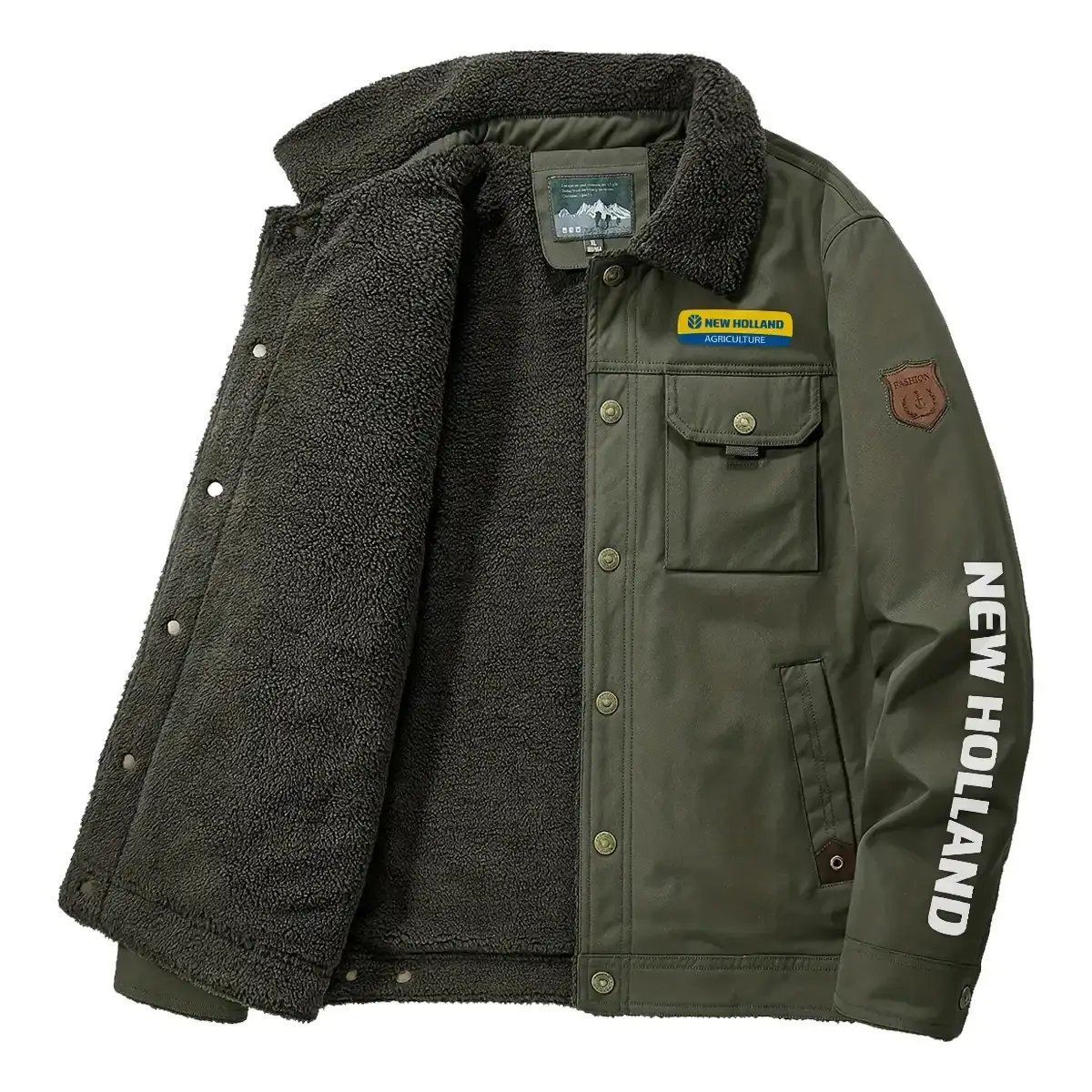 New Holland Exclusive Logo Velvet Coat OUFAVC0611NHZ – New Holland Coat