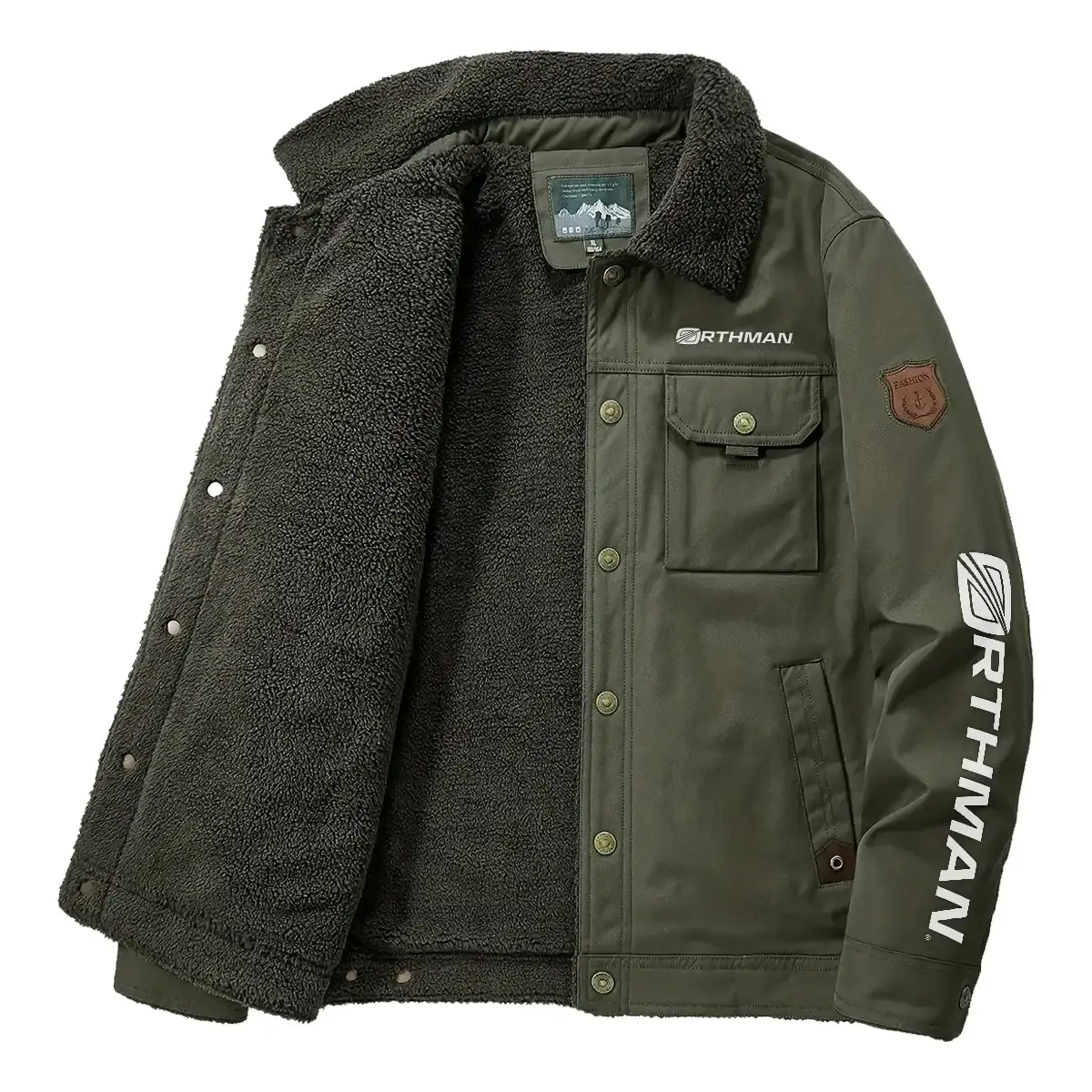 Orthman Exclusive Logo Velvet Coat OUFAVC0611OMZ – Orthman Coat