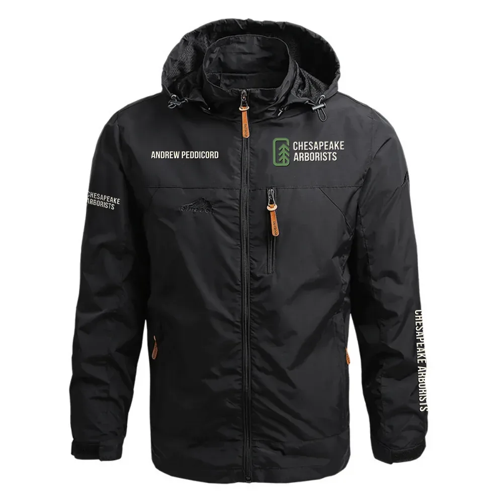 Chesapeake Arborists Exclusive Logo Waterproof Outdoor Jacket Detachable Hood OUFAWOJ0819CAZ – Chesapeake Arborists Gift Chesapeake Arborists Exclusive Logo Waterproof Outdoor Jacket Detachable Hood OUFAWOJ0819CAZ – Chesapeake Arborists Gift