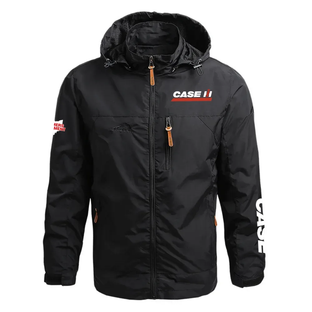 Case IH Farmers Equipment Exclusive Logo Waterproof Outdoor Jacket Detachable Hood OUFAWOJ0819CIF2Z – Case IH Farmers Equipment Gift