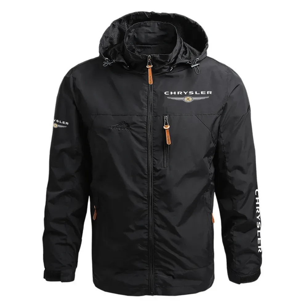 Chrysler Exclusive Logo Waterproof Outdoor Jacket Detachable Hood OUFAWOJ0819CSZ – Chrysler Jacket