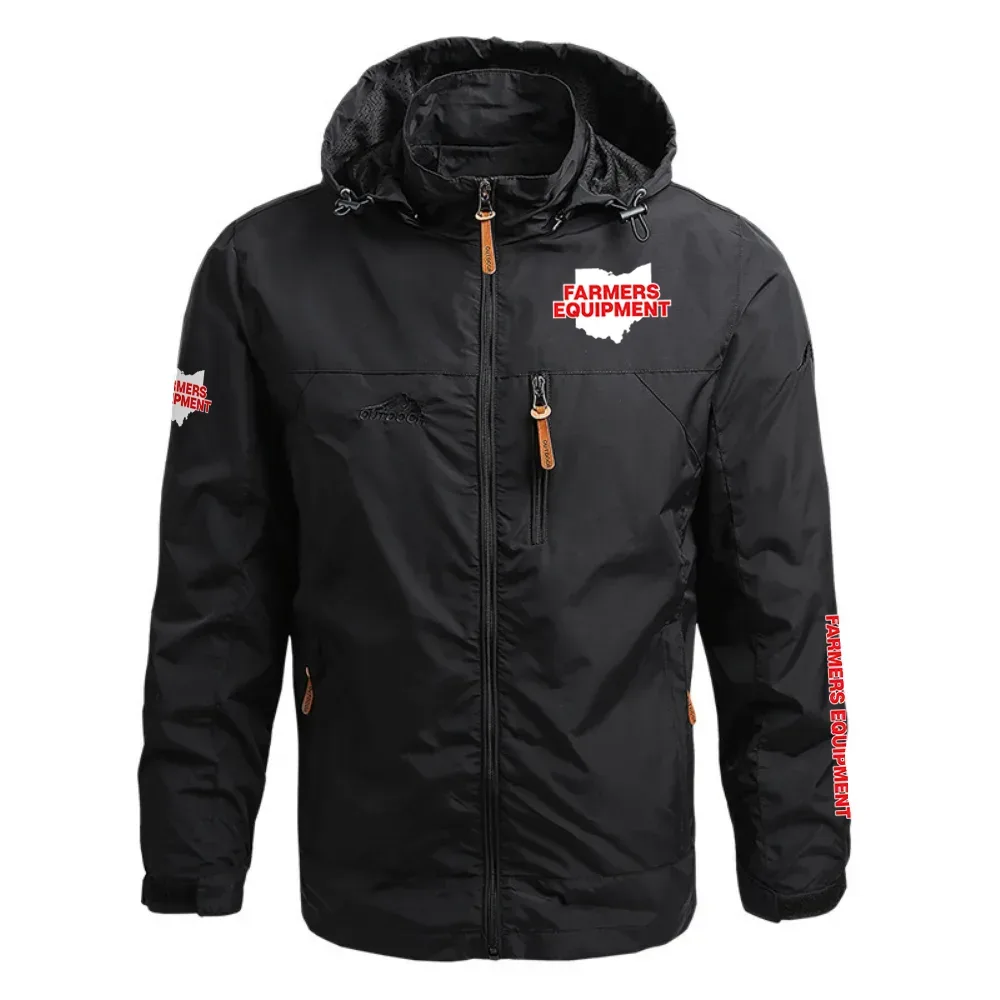 Farmers Equipment Exclusive Logo Waterproof Outdoor Jacket Detachable Hood OUFAWOJ0819FQZ – Farmers Equipment Gift Farmers Equipment Exclusive Logo Waterproof Outdoor Jacket Detachable Hood OUFAWOJ0819FQZ – Farmers Equipment Gift
